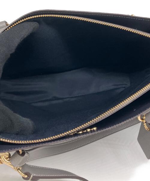 COACH（コーチ）COACH (コーチ) 2WAYショルダーバッグ グレーの古着・服飾アイテム