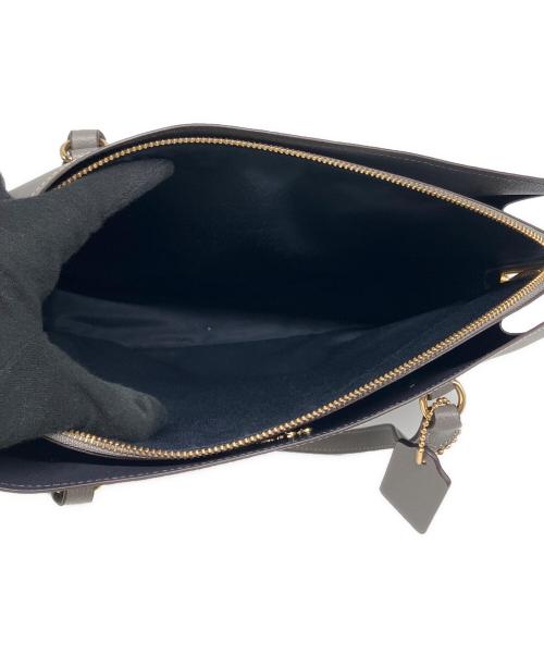 COACH（コーチ）COACH (コーチ) 2WAYショルダーバッグ グレーの古着・服飾アイテム