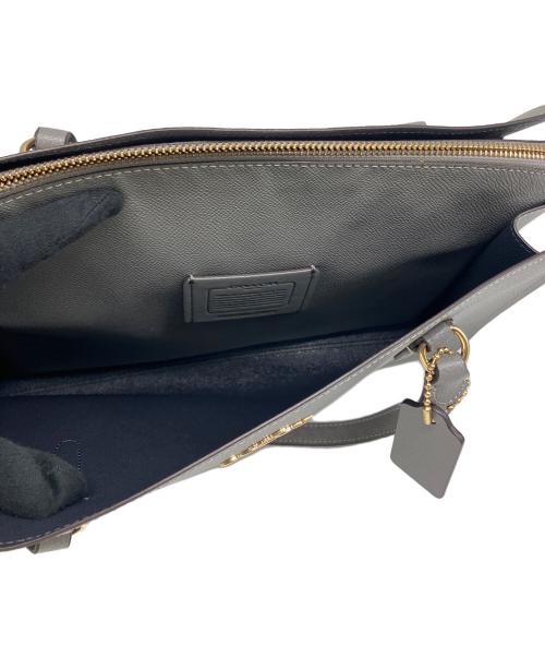 COACH（コーチ）COACH (コーチ) 2WAYショルダーバッグ グレーの古着・服飾アイテム