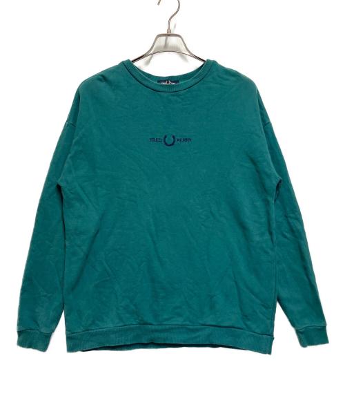 FRED PERRY（フレッドペリー）FRED PERRY (フレッドペリー) スウェット グリーン サイズ:SIZE Mの古着・服飾アイテム