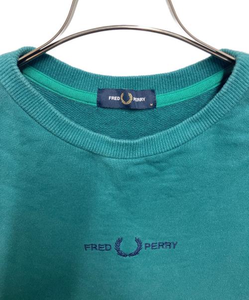 FRED PERRY（フレッドペリー）FRED PERRY (フレッドペリー) スウェット グリーン サイズ:SIZE Mの古着・服飾アイテム