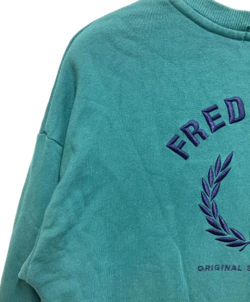 FRED PERRY（フレッドペリー）FRED PERRY (フレッドペリー) スウェット グリーン サイズ:SIZE Mの古着・服飾アイテム
