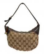 GUCCIグッチ）の古着「ミニハンドバッグ」｜ベージュ