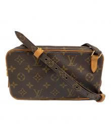 LOUIS VUITTON（ルイ ヴィトン）の古着「ショルダーポーチ」｜ブラウン