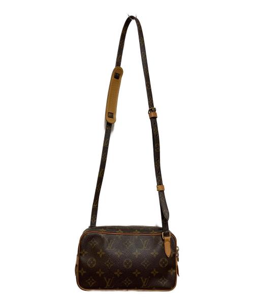 LOUIS VUITTON（ルイ ヴィトン）LOUIS VUITTON (ルイ ヴィトン) ショルダーポーチ ブラウンの古着・服飾アイテム
