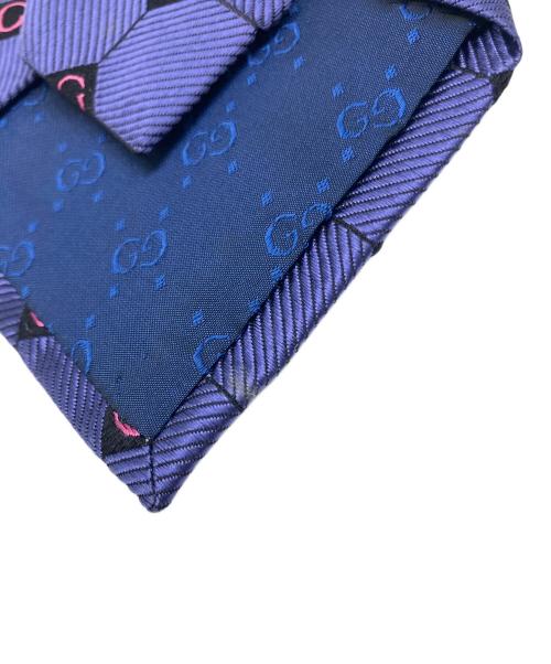 GUCCI（グッチ）GUCCI (グッチ) ネクタイ パープル サイズ:表記なしの古着・服飾アイテム