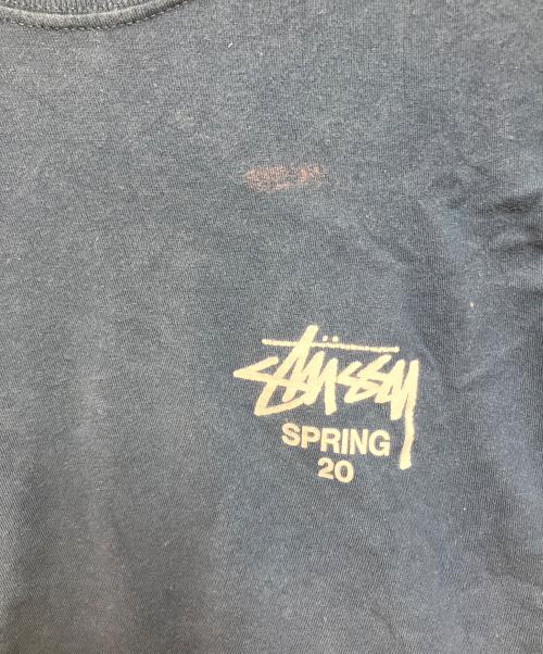 stussy（ステューシー）stussy (ステューシー) 半袖カットソー ネイビー サイズ:SIZE Mの古着・服飾アイテム