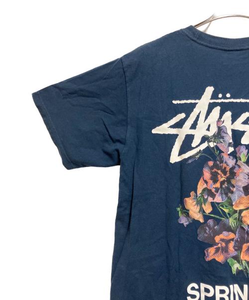 stussy（ステューシー）stussy (ステューシー) 半袖カットソー ネイビー サイズ:SIZE Mの古着・服飾アイテム