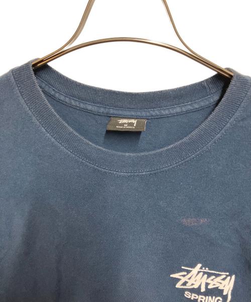 stussy（ステューシー）stussy (ステューシー) 半袖カットソー ネイビー サイズ:SIZE Mの古着・服飾アイテム