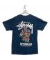 stussy (ステューシー) 半袖カットソー ネイビー サイズ:SIZE M：5000円