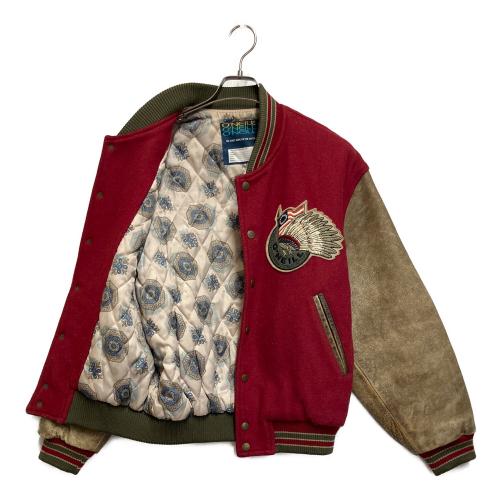 O'NEILL（オニール）O'NEILL (オニール) 中綿ジャケット レッド×ベージュ サイズ:SIZE Mの古着・服飾アイテム