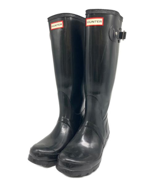 HUNTER（ハンター）HUNTER (ハンター) レインブーツ ブラック サイズ:SIZE 24cmの古着・服飾アイテム