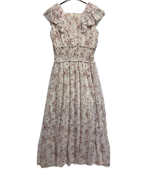 Snidel（スナイデル）Snidel (スナイデル) ノースリーブ・キャミソールワンピース ベージュ サイズ:SIZE 2の古着・服飾アイテム