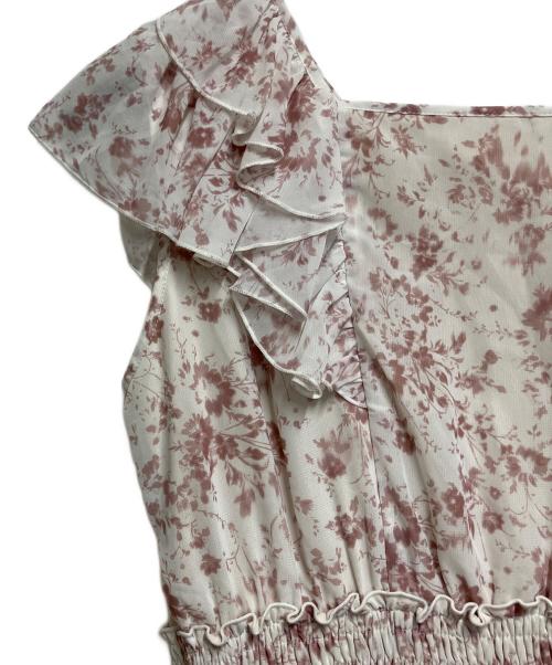 Snidel（スナイデル）Snidel (スナイデル) ノースリーブ・キャミソールワンピース ベージュ サイズ:SIZE 2の古着・服飾アイテム