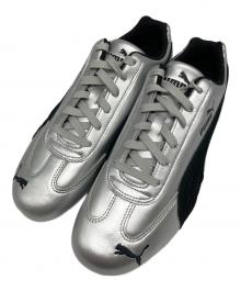 PUMA（プーマ）の古着「ローカットスニーカー」｜シルバー×ブラック