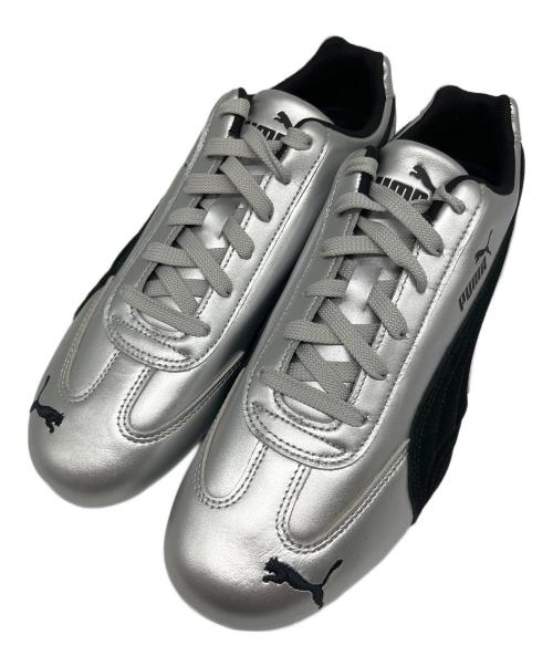 PUMA（プーマ）PUMA (プーマ) ローカットスニーカー シルバー×ブラック サイズ:SIZE 28.5cmの古着・服飾アイテム
