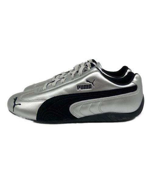 PUMA（プーマ）PUMA (プーマ) ローカットスニーカー シルバー×ブラック サイズ:SIZE 28.5cmの古着・服飾アイテム