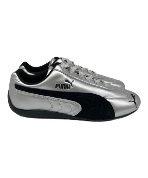 PUMA（プーマ）PUMA (プーマ) ローカットスニーカー シルバー×ブラック サイズ:SIZE 28.5cmの古着・服飾アイテム