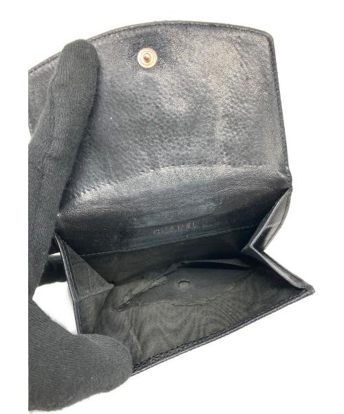 CHANEL（シャネル）CHANEL (シャネル) キャビアスキン ブラックの古着・服飾アイテム