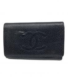 CHANEL（シャネル）の古着「キャビアスキン」｜ブラック