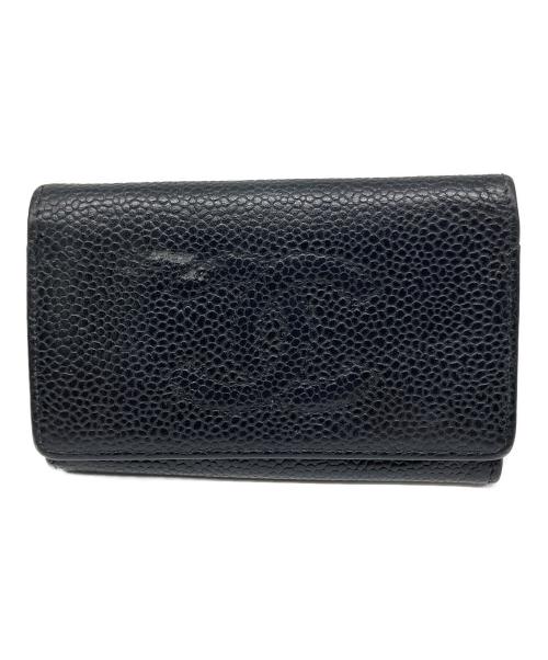 CHANEL（シャネル）CHANEL (シャネル) キャビアスキン ブラックの古着・服飾アイテム
