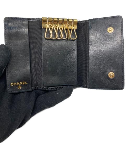 CHANEL（シャネル）CHANEL (シャネル) キャビアスキン ブラックの古着・服飾アイテム