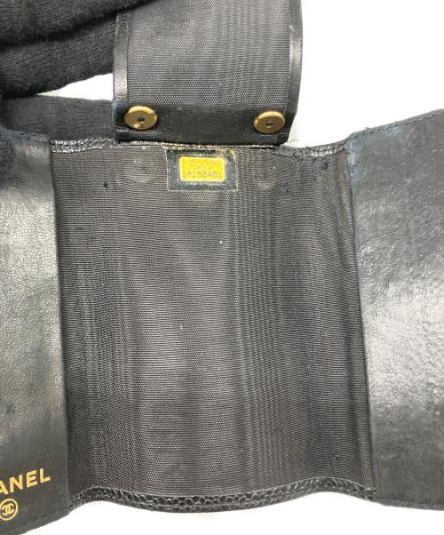 CHANEL（シャネル）CHANEL (シャネル) キャビアスキン ブラックの古着・服飾アイテム