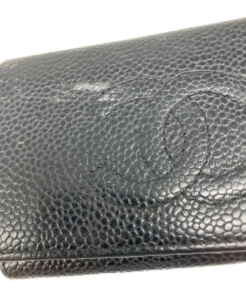 CHANEL（シャネル）CHANEL (シャネル) キャビアスキン ブラックの古着・服飾アイテム