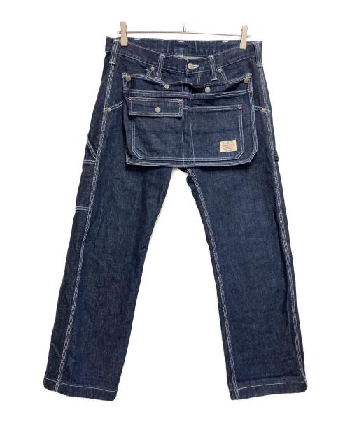 KOJIMA GENES（コジマジーンズ）KOJIMA GENES (コジマジーンズ) デニムパンツ ブルー サイズ:SIZE 86cm(w34)の古着・服飾アイテム