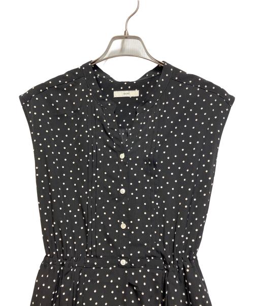 SHIPS（シップス）SHIPS (シップス) ノースリーブワンピース ブラック サイズ:ＳＩＺＥ　Ｓの古着・服飾アイテム