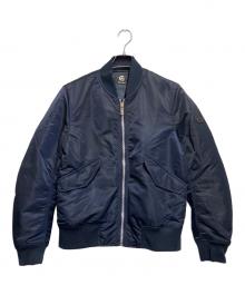 PAUL SMITH（ポールスミス）の古着「MA-1ジャケット」｜ネイビー
