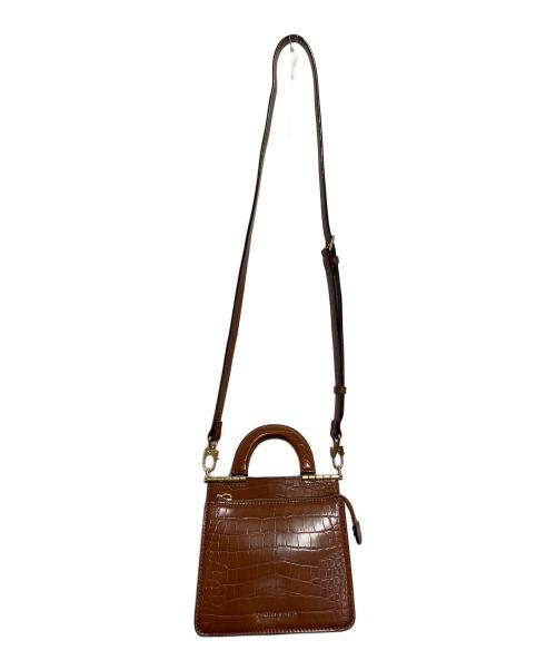 CHARLES & KEITH（チャールズアンドキース）CHARLES & KEITH (チャールズアンドキース) ハンドバッグ ブラウンの古着・服飾アイテム