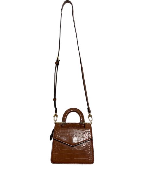 CHARLES & KEITH（チャールズアンドキース）CHARLES & KEITH (チャールズアンドキース) ハンドバッグ ブラウンの古着・服飾アイテム