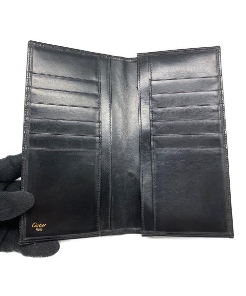 Cartier（カルティエ）Cartier (カルティエ) 長財布 ブラックの古着・服飾アイテム