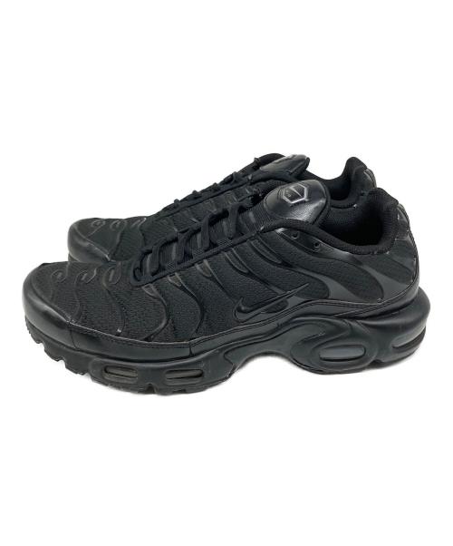 NIKE（ナイキ）NIKE (ナイキ) AIR MAX PLUS ブラック サイズ:SIZE 27.5cmの古着・服飾アイテム