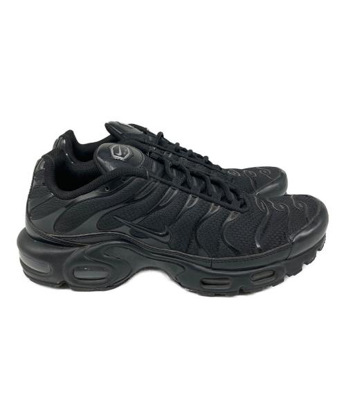 NIKE（ナイキ）NIKE (ナイキ) AIR MAX PLUS ブラック サイズ:SIZE 27.5cmの古着・服飾アイテム