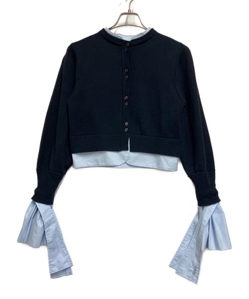 Bibiy.（ビビィ）Bibiy. (ビビィ) カーディガン ネイビー サイズ:SIZE  Freeの古着・服飾アイテム