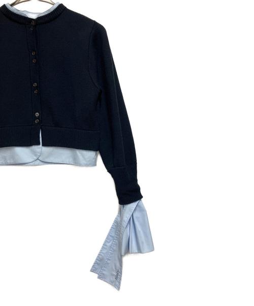 Bibiy.（ビビィ）Bibiy. (ビビィ) カーディガン ネイビー サイズ:SIZE  Freeの古着・服飾アイテム
