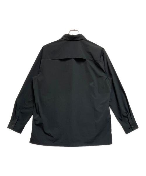 Snow peak（スノーピーク）Snow peak (スノーピーク) 長袖シャツ ブラック サイズ:SIZE  Lの古着・服飾アイテム