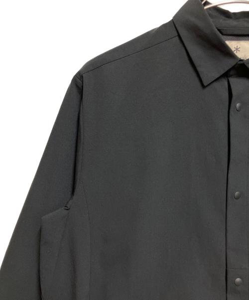 Snow peak（スノーピーク）Snow peak (スノーピーク) 長袖シャツ ブラック サイズ:SIZE  Lの古着・服飾アイテム