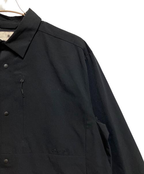 Snow peak（スノーピーク）Snow peak (スノーピーク) 長袖シャツ ブラック サイズ:SIZE  Lの古着・服飾アイテム