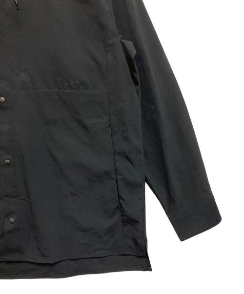 Snow peak（スノーピーク）Snow peak (スノーピーク) 長袖シャツ ブラック サイズ:SIZE  Lの古着・服飾アイテム