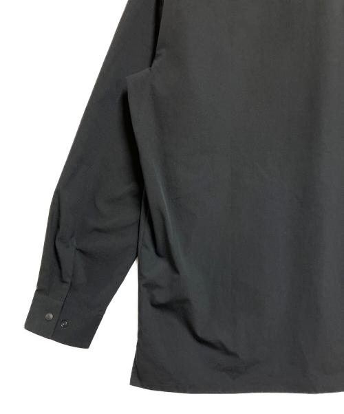 Snow peak（スノーピーク）Snow peak (スノーピーク) 長袖シャツ ブラック サイズ:SIZE  Lの古着・服飾アイテム
