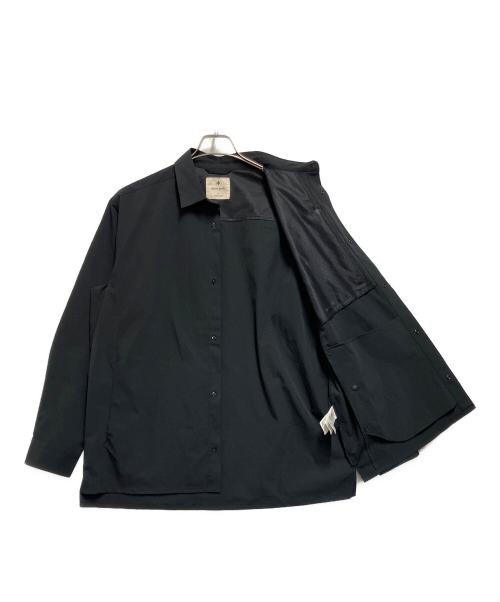 Snow peak（スノーピーク）Snow peak (スノーピーク) 長袖シャツ ブラック サイズ:SIZE  Lの古着・服飾アイテム