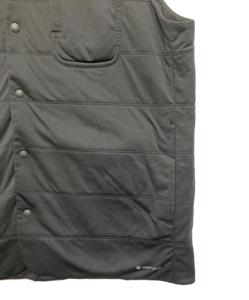 Snow peak（スノーピーク）Snow peak (スノーピーク) Flexible Insulated Vest ブラック サイズ:SIZE Lの古着・服飾アイテム