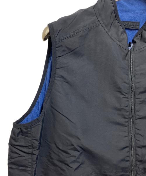 WILD THINGS（ワイルドシングス）WILD THINGS (ワイルドシングス) SUPPLEX REVERSIBLE VEST ブラック×ブルー サイズ:SIZE Lの古着・服飾アイテム