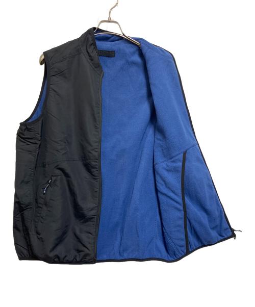 WILD THINGS（ワイルドシングス）WILD THINGS (ワイルドシングス) SUPPLEX REVERSIBLE VEST ブラック×ブルー サイズ:SIZE Lの古着・服飾アイテム