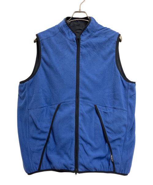 WILD THINGS（ワイルドシングス）WILD THINGS (ワイルドシングス) SUPPLEX REVERSIBLE VEST ブラック×ブルー サイズ:SIZE Lの古着・服飾アイテム
