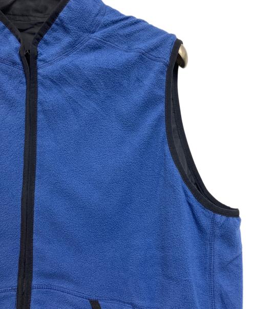 WILD THINGS（ワイルドシングス）WILD THINGS (ワイルドシングス) SUPPLEX REVERSIBLE VEST ブラック×ブルー サイズ:SIZE Lの古着・服飾アイテム