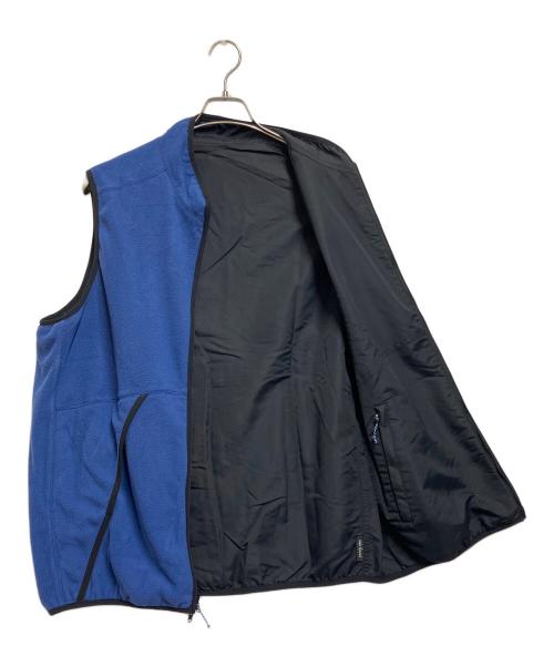 WILD THINGS（ワイルドシングス）WILD THINGS (ワイルドシングス) SUPPLEX REVERSIBLE VEST ブラック×ブルー サイズ:SIZE Lの古着・服飾アイテム